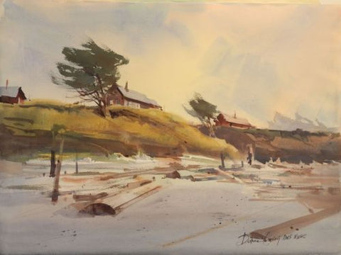 "Windswept On Oregon Beach", accepted and toured with A.W.S. NYC